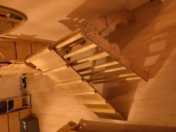 Pikler Klimrek hout in versch. posities incl. Trap/glijbaan beschikbaar voor biedingen