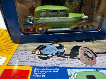 Kuifje auto 1:43 de limousine uit de blauwe  lotus beschikbaar voor biedingen