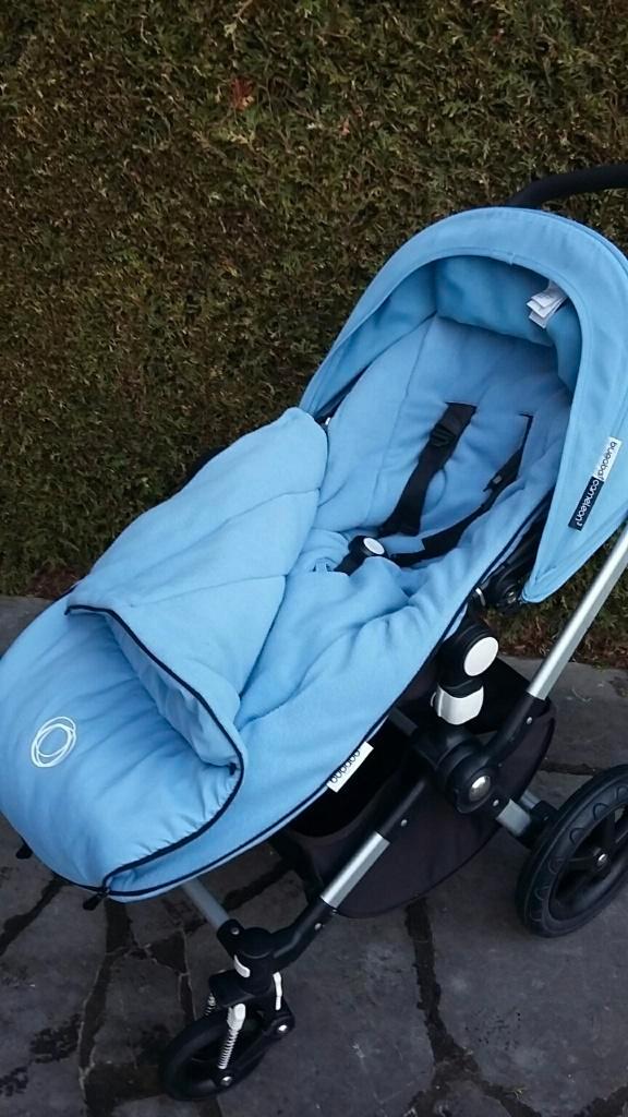 poussette Bugaboo bleue, Kinderen en Baby's, Kinderwagens en Combinaties, Kinderwagen, Bugaboo, Ophalen