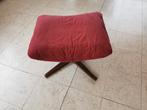 Vintage poef, Huis en Inrichting, Zetels | Voetbanken en poefs, Ophalen, Gebruikt