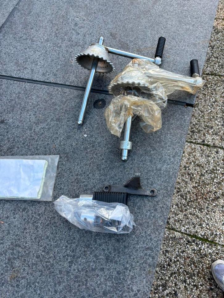 Puch maxi buzzetti kickstart set zeldzaam, Fietsen en Brommers, Brommeronderdelen | Puch, Nieuw, Overige typen, Ophalen