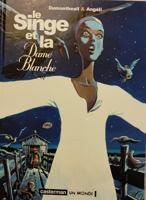 Le singe et la dame blanche, Boeken, Stripverhalen, Gelezen, Eén stripboek, Ophalen of Verzenden