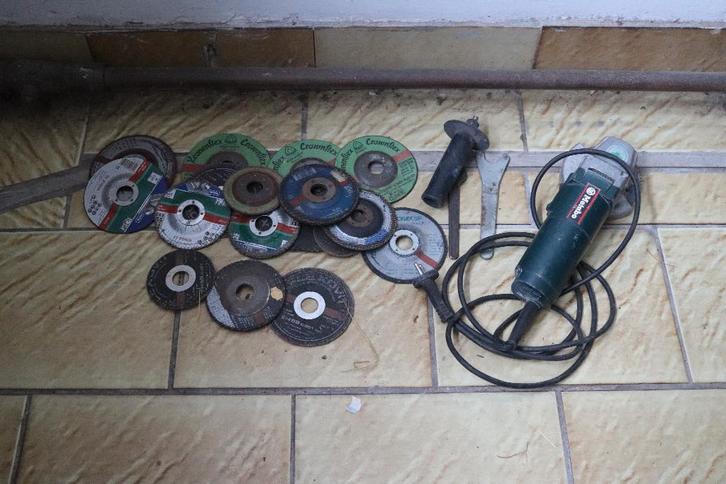 Metabo slijpschijf, Doe-het-zelf en Bouw, Gereedschap | Slijpmachines, Gebruikt, Rechte handslijpmachine, Minder dan 700 watt