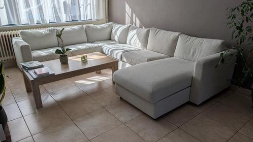 zetel Ikea VIMLE GUNNARED beige, Huis en Inrichting, Zetels | Zetels, Gebruikt, Hoekbank, Vierpersoons of meer, 300 cm of meer
