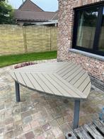 tuintafel, Tuin en Terras, Ophalen, Gebruikt, Ovaal, Kunststof