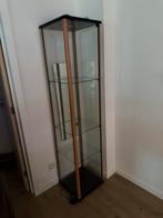 Vitrine/ etalage kast, Huis en Inrichting, Kasten | Vitrinekasten, Ophalen, Minder dan 50 cm, 150 tot 200 cm, 25 tot 50 cm