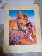 Originele lithogram disney Klokkenluider, Ophalen of Verzenden