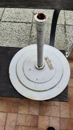 parapluvoet in metaal vintage, Tuin en Terras, Ophalen, Gebruikt, Minder dan 1 meter, Overige typen