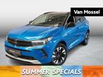 Opel Grandland 1.6T Ultimate hybrid, Auto's, Parkeersensor, Stof, Gebruikt, Zwart