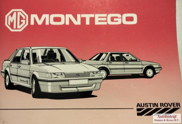 Handboek MG Montego AKM5436 (Engelstalig), Auto diversen, Handleidingen en Instructieboekjes, Ophalen of Verzenden