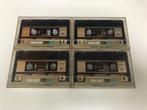 Maxell XL II 90 (4x), Cd's en Dvd's, Cassettebandjes, Ophalen of Verzenden, Gebruikt, Met bewaardoos, rek of koffer