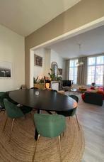 Ovale eettafel 8 personen met 8 stoelen, Huis en Inrichting, Tafels | Eettafels, Ophalen, 100 tot 150 cm, 200 cm of meer, Zo goed als nieuw