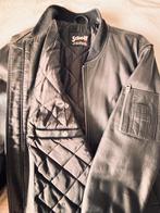 SchootBlouson bomber xl slim= L, Kleding | Heren, Jassen | Winter, Ophalen, Maat 52/54 (L), Zwart, Zo goed als nieuw