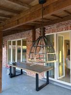 Rustieke hanglamp, Ophalen, 50 tot 75 cm, Zo goed als nieuw, Rustieke