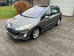 Peugeot 308sw 1.6HDI 12/2008 1STE EIG., Autos, Peugeot, Argent ou Gris, Achat, Carnet d'entretien, Boîte manuelle