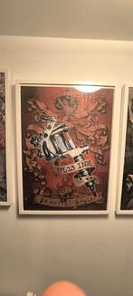 Unieke tattoo puzzels in kader, Ophalen of Verzenden, Zo goed als nieuw