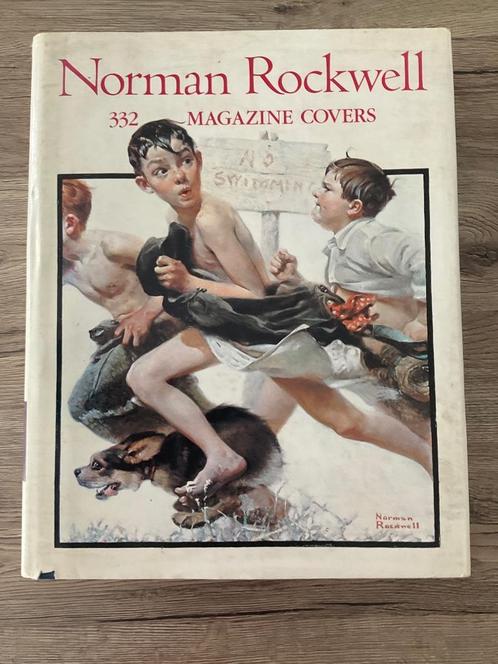 NORMAN ROCKWELL - 332 covers, Boeken, Kunst en Cultuur | Beeldend, Zo goed als nieuw, Grafische vormgeving, Ophalen of Verzenden