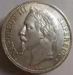 5 FRANCS NAPOLEON III LAUREAAT HOOFD 1868 BB ZELDZAAM IN DE, Frankrijk, Zilver, Ophalen, Losse munt