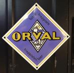 GEËMAILLEERD BORD TRAPPISTENBIER ORVAL IDEAL DECO, Verzamelen, Ophalen of Verzenden, Nieuw, Reclamebord, Plaat of Schild, Overige merken