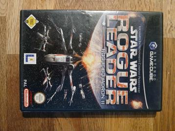 Nintendo gamecube star wars rogue leader  beschikbaar voor biedingen