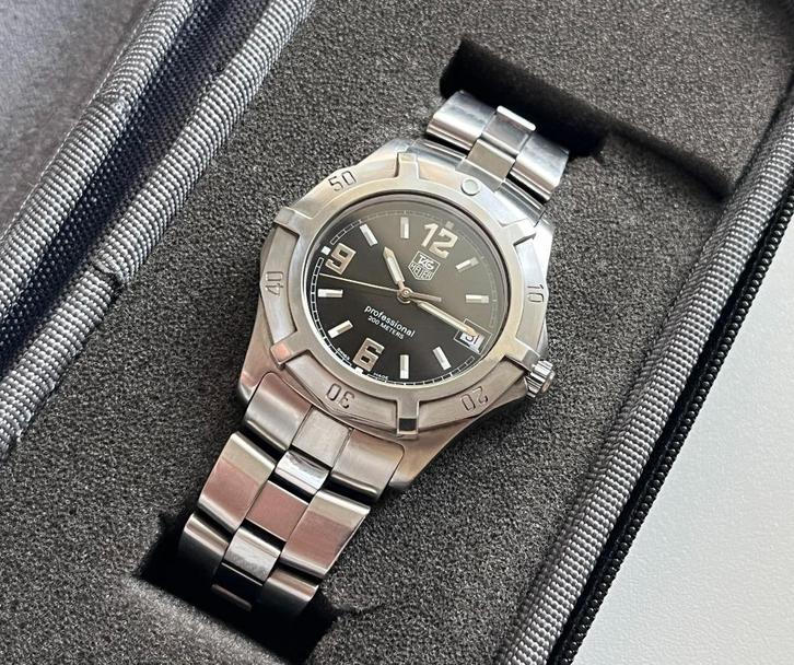 Tag Heuer 2000 Exclusive - WN1110, Handtassen en Accessoires, Horloges | Heren, Gebruikt, Polshorloge, TAG Heuer, Staal, Staal