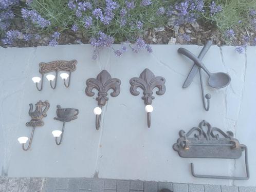 Lot mooie gietijzeren voorwerpen, Antiek en Kunst, Curiosa en Brocante, Ophalen of Verzenden