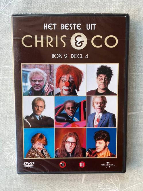 DVD Het beste uit Chris en co Box 2 Deel 1, 2, 3 en 4, Cd's en Dvd's, Dvd's | Tv en Series, Zo goed als nieuw, Komedie, Alle leeftijden