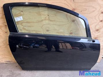 OPEL CORSA D Zwart Z20R Rechts deur portier 2006-2014 beschikbaar voor biedingen