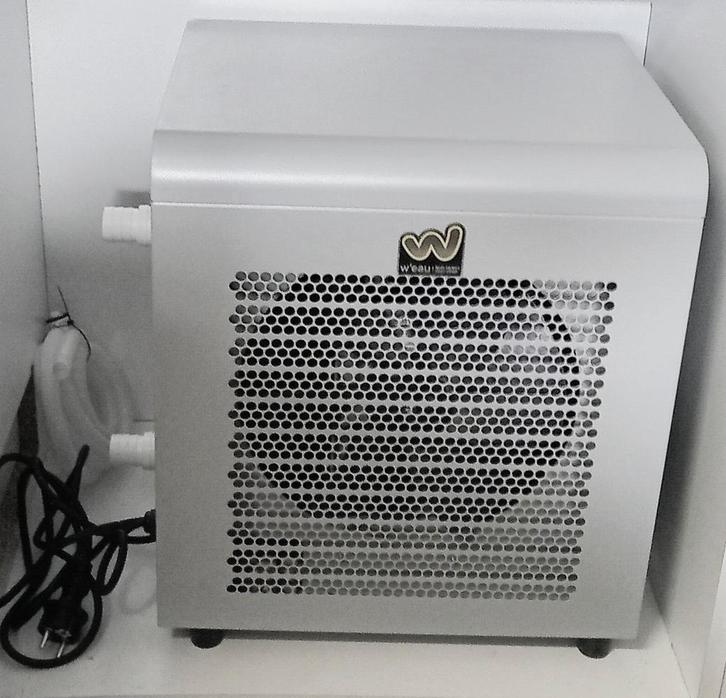 W'eau Mini Power 5 kW warmtepomp met Flow switch., Tuin en Terras, Zwembad-toebehoren, Zo goed als nieuw, Zwembadpomp, Ophalen