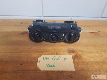 VW Golf 5 2003 - 2008 kachelpaneel airco 1k1820045B €30 beschikbaar voor biedingen