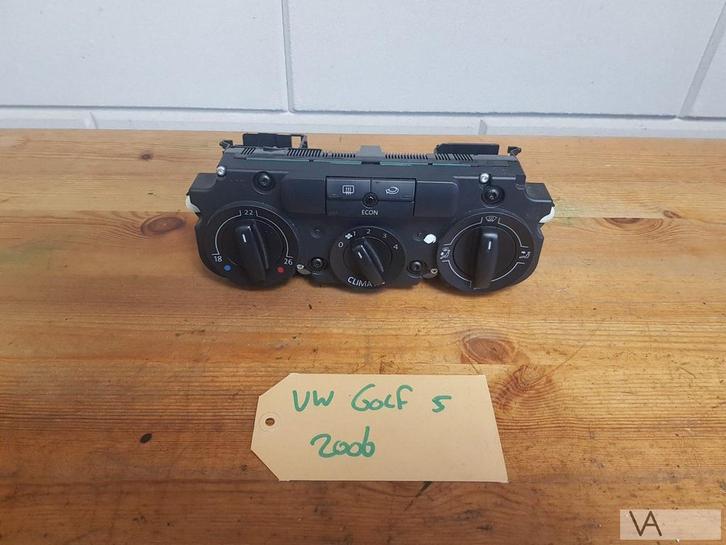 VW Golf 5 2003 - 2008 kachelpaneel airco 1k1820045B €30, Auto-onderdelen, Dashboard en Schakelaars, Volkswagen, Gebruikt, Ophalen of Verzenden