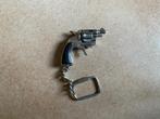 Porte-clé faux revolver articulé en acier TB état, Envoi, Utilisé, Autres types