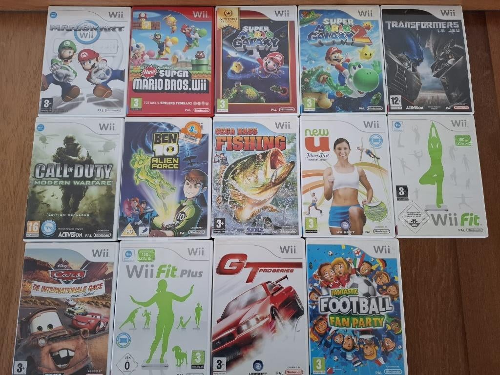Wii verschillende spellen, prijzen die tekst, Games en Spelcomputers, Games | Nintendo Wii, Gebruikt, Avontuur en Actie, Ophalen