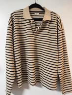 JDY polo longsleeve, Kleding | Dames, T-shirts, Beige, Maat 42/44 (L), Nieuw, Ophalen of Verzenden