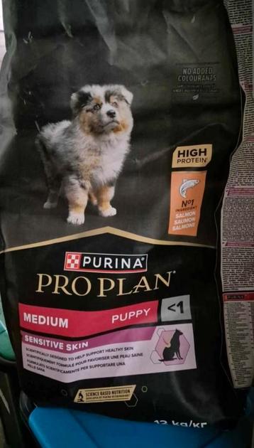 1 zak Purina Pro Plan Medium Puppy Sensitive Sky Sau van 12  beschikbaar voor biedingen