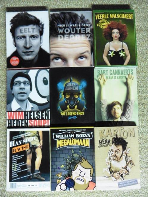 Cabaret/Stand Up/Sketches DVD Collectie 1+1, Cd's en Dvd's, Dvd's | Cabaret en Sketches, Zo goed als nieuw, Stand-up of Theatershow