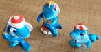 3 miniatuurfiguurtjes: Dolfijnen (Kindersurprise '90), Gebruikt, Ophalen of Verzenden