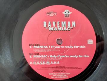 Raveman - maniac 12" vinyl single  beschikbaar voor biedingen