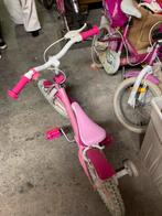 Kinderfiets barbie, Fietsen en Brommers, Fietsen | Meisjes, Ophalen, Zo goed als nieuw, 14 inch of minder