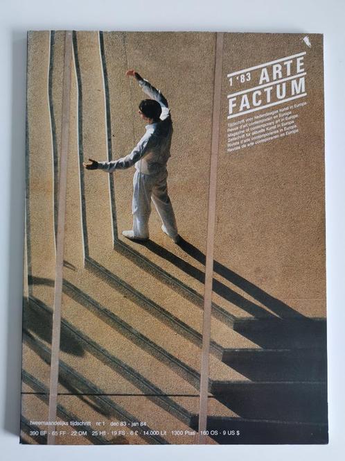 Arte Factum - nummer 1 - 1983, Boeken, Kunst en Cultuur | Beeldend, Zo goed als nieuw, Overige onderwerpen, Ophalen of Verzenden