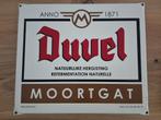 Duvel ijzeren originele reclame plaat, Verzamelen, Ophalen, Gebruikt, Reclamebord, Plaat of Schild, Duvel