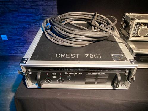 De Crest Audio 7001 eindversterker,, Muziek en Instrumenten, Versterkers | Keyboard, Monitor en PA, Zo goed als nieuw, Ophalen