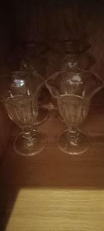 6 stuks vintage ijscoupes, Huis en Inrichting, Keuken | Servies, Ophalen, Glas of Glazen, Nieuw, Glas