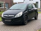 Opel Corsa 1.2 Benzine / Airco / 1000€ zo meenemen, Auto's, Opel, Zwart, Zwart, Bedrijf, Euro 4