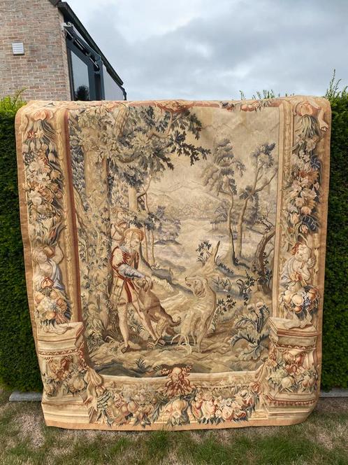 Wandtapijt Gobelin 16e eeuw, Antiek en Kunst, Antiek | Tapijten, Tafelkleden en Textiel, Ophalen