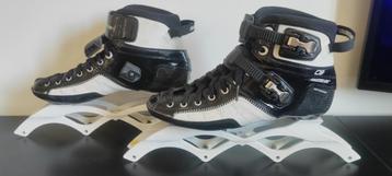 Rollers Powerslide C8 (42), Rollers 4 roues en ligne, Hommes, Enlèvement, Utilisé