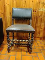 4 stoelen, Ophalen, Gebruikt, Bruin, Hout