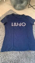 Liu Jo t-shirt maat XL donker blauw, Comme neuf, Manches courtes, Bleu, Taille 46/48 (XL) ou plus grande