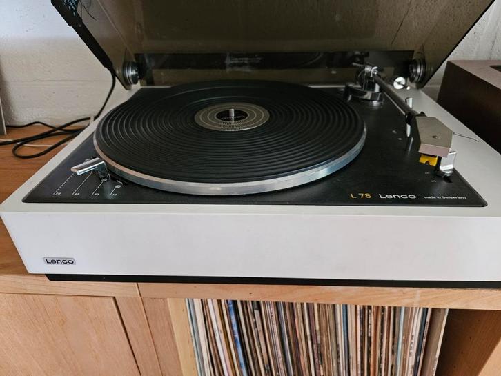 Lenco L 78, Audio, Tv en Foto, Platenspelers, Zo goed als nieuw, Ophalen