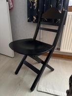Klapstoelen zwart, Ophalen, Gebruikt, Zwart, Vijf, Zes of meer stoelen